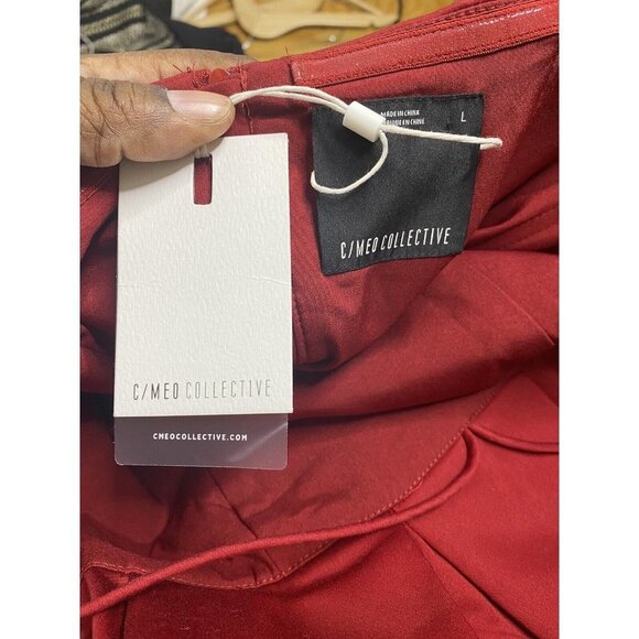 C/meo Collective Women's Cotton‎ Only With You Midi Sheath Dress SZ L - Picture 6 of 9